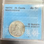 1917c 25 Cent CCCS AU-55