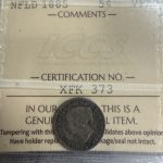 1885 5 cent ICCS VF 20
